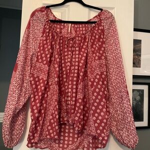 Free People floral Top